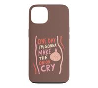 Funny Onion Pun Cuisine Cuisine One Day Im Gonna Cry Coque pour iPhone 13