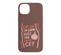 Funny Onion Pun Cuisine Cuisine One Day Im Gonna Cry Coque pour iPhone 14 Plus