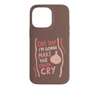 Funny Onion Pun Cuisine Cuisine One Day Im Gonna Cry Coque pour iPhone 14 Pro Max