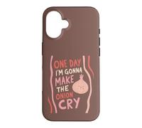 Funny Onion Pun Cuisine Cuisine One Day Im Gonna Cry Coque pour iPhone 16