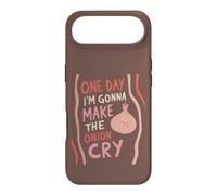 Funny Onion Pun Cuisine Cuisine One Day Im Gonna Cry Coque pour iPhone Air