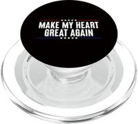 Funny Open Heart Surgery Recovery-Make My Heart Great Again PopSockets PopGrip pour MagSafe