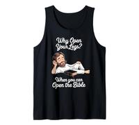 Funny Open The Bible Christian Faith Humour Dire Adulte Blague Débardeur