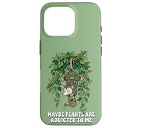 Funny Opossum Meme Peut-être Que Les Plantes sont accros à Moi Coque pour iPhone 16 Pro