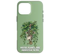 Funny Opossum Meme Peut-être Que Les Plantes sont accros à Moi Coque pour iPhone 16 Pro Max