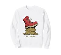 Funny Outdoor Pun Sole Survivor Sweatshirt