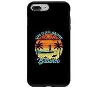 Funny Paddleboard Life est Une Question d'équilibre et de Stand up Coque pour iPhone 7 Plus/8 Plus