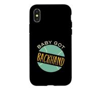 Funny Padel Baby a Un Revers Coque pour iPhone X/XS