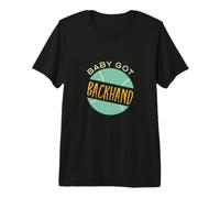 Funny Padel Baby a Un Revers T-Shirt Haut de Gamme