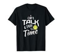 Funny Padel I Can't Talk and Play at Same Time T-Shirt