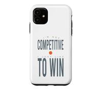 Funny Padel Je ne suis Pas compétitif, J'aime Juste Gagner Coque pour iPhone 11