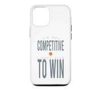 Funny Padel Je ne suis Pas compétitif, J'aime Juste Gagner Coque pour iPhone 12/12 Pro