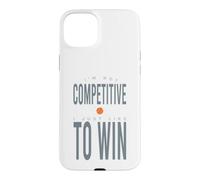 Funny Padel Je ne suis Pas compétitif, J'aime Juste Gagner Coque pour iPhone 15 Plus
