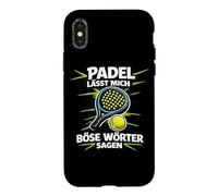 Funny Padel - Le Padel Me Fait Dire des Gros Mots Coque pour iPhone X/XS