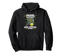 Funny Padel - Le Padel Me Fait Dire des Gros Mots Sweat à Capuche