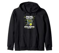 Funny Padel - Le Padel Me Fait Dire des Gros Mots Sweat à Capuche
