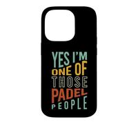 Funny Padel Oui, Je Fais Partie de Ces Gens du Padel Coque pour iPhone 14 Pro