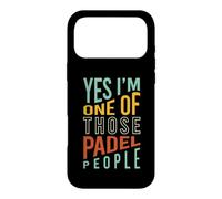 Funny Padel Oui, Je Fais Partie de Ces Gens du Padel Coque pour iPhone 17 Pro Max