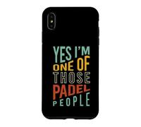 Funny Padel Oui, Je Fais Partie de Ces Gens du Padel Coque pour iPhone XS Max