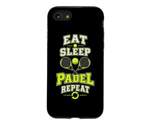 Funny Padel - Padel Tennis : Manger, Dormir, Jouer Au Padel, Coque pour iPhone SE (2020) / 7/8