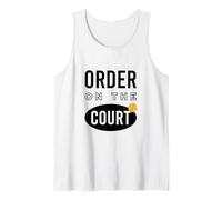 Funny Padel Pun Order on The Court Débardeur