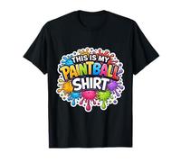 Funny Paint Ball Lover Joke Citation This is My Paintball T-Shirt