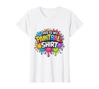 Funny Paint Ball Lover Joke Citation This is My Paintball T-Shirt Graphique avec Valeur