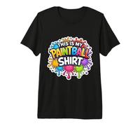 Funny Paint Ball Lover Joke Citation This is My Paintball T-Shirt Haut de Gamme