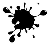 Funny Paint Splatter Car Stickers - Vinyl Window Decals Set, Creative Waterproof Automotive, Decoration Accessory, Durablee Room Decor | For Kindergarten Bedroom Boys Girls Home Uses