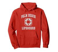 Funny Palm Beach Lifeguard Family Cruise Girls Trip Guy Sweat à Capuche