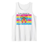 Funny Pansexual Pan Pride facilement distrait par tous les sexes Débardeur