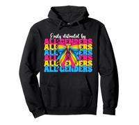 Funny Pansexual Pan Pride facilement distrait par tous les sexes Sweat à Capuche