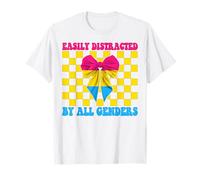Funny Pansexual Pan Pride facilement distrait par tous les sexes T-Shirt