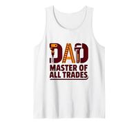 Funny Papa Tools Retro DIY Dad Papa Can Fix it Father's Day Débardeur