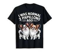 Funny Papillon J'étais Normal il y a 2 Papillons T-Shirt