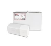 Funny Paquet de 4000 serviettes en papier double épaisseur Pli en ZZ Blanc 25 x 23 cm