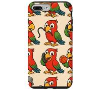 Funny Parrot Cartoon Meme Mischief Animal Humor Art Coque pour iPhone 7 Plus/8 Plus