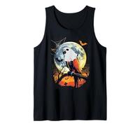 Funny Parrot Ghost Lovers Spooky Halloween Animals Costume Débardeur
