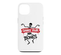 Funny Party Dancing Humor Music Festival Shake Your Bones Coque pour iPhone 13