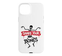 Funny Party Dancing Humor Music Festival Shake Your Bones Coque pour iPhone 15 Plus