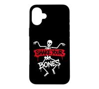 Funny Party Dancing Humor Music Festival Shake Your Bones Coque pour iPhone 16 Plus