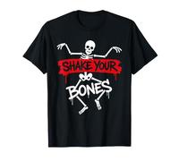 Funny Party Dancing Humor Music Festival Shake Your Bones T-Shirt