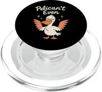 Funny Pelican Meme Big Beak Energy Coastal Bird Insolite Beach PopSockets PopGrip pour MagSafe