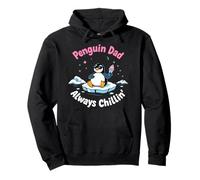 Funny Penguin Dad Always Father's Day Penguin Lover Dad Sweat à Capuche