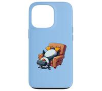 Funny Penguin VR Chaise de Jeu Chill Nerd Coque pour iPhone 13 Pro
