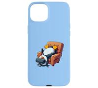 Funny Penguin VR Chaise de Jeu Chill Nerd Coque pour iPhone 15 Plus