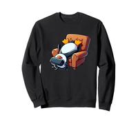 Funny Penguin VR Chaise de Jeu Chill Nerd Sweatshirt