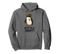 Funny Penguin WTF est un mème politique de protestation tarifaire Sweat à Capuche