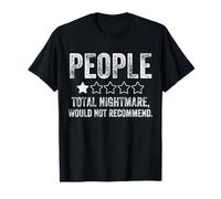Funny People, One Star Total Nightmare ne recommanderait Pas T-Shirt
