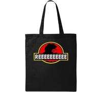 Funny Pepe The Frog Shadow Reeeeee Meme Sac fourre-tout en coton écologique naturel Noir, Noir , Taille unique